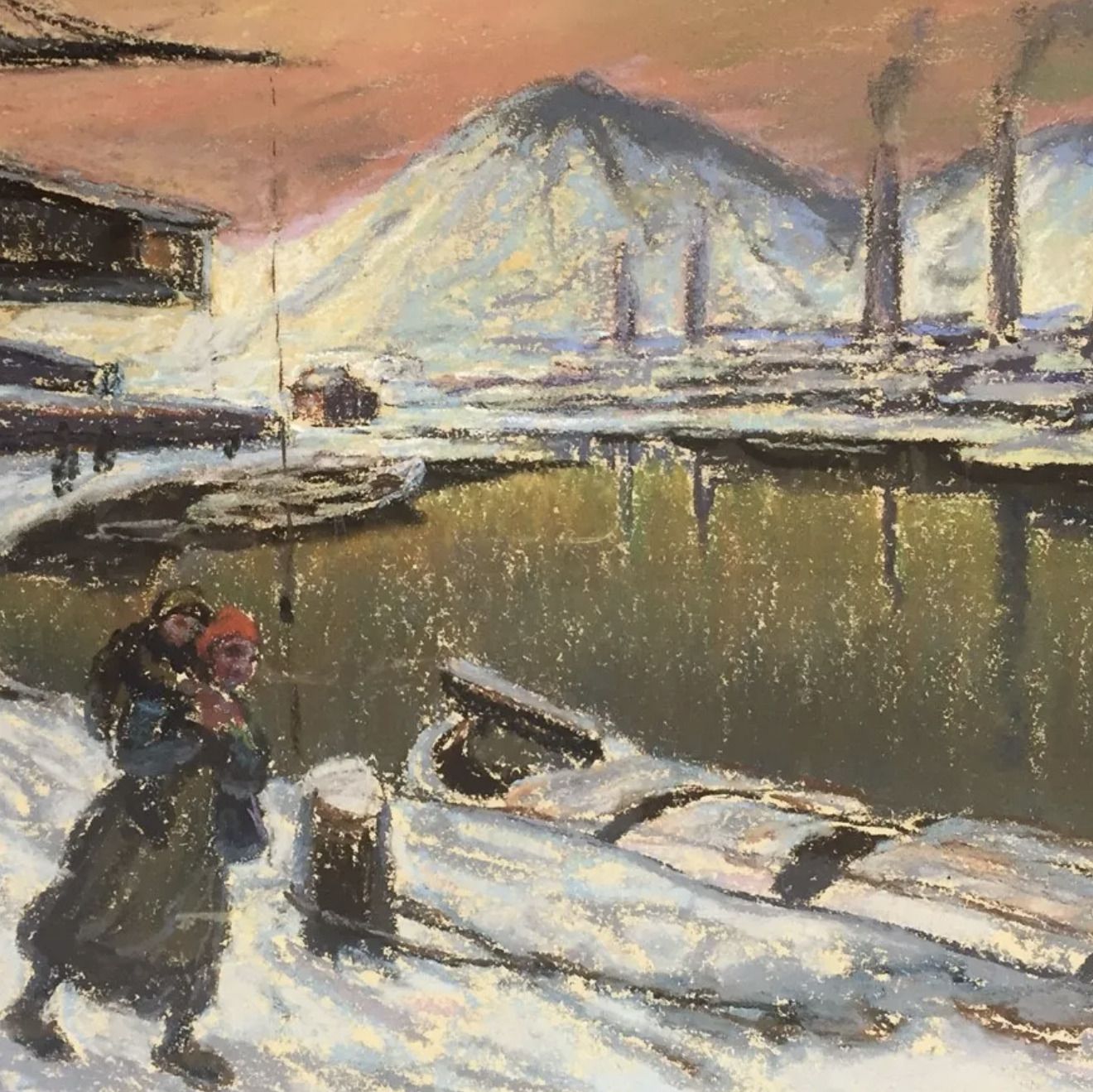 Pierre Paulus, huile sur toile