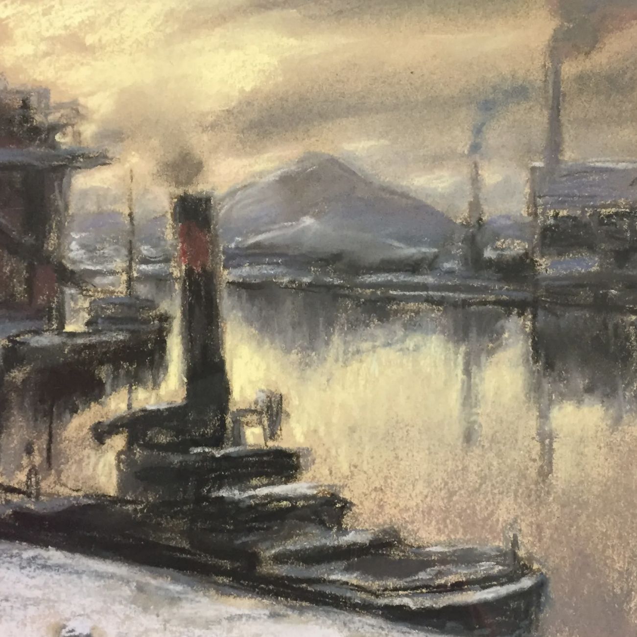 Pierre Paulus, huile sur toile