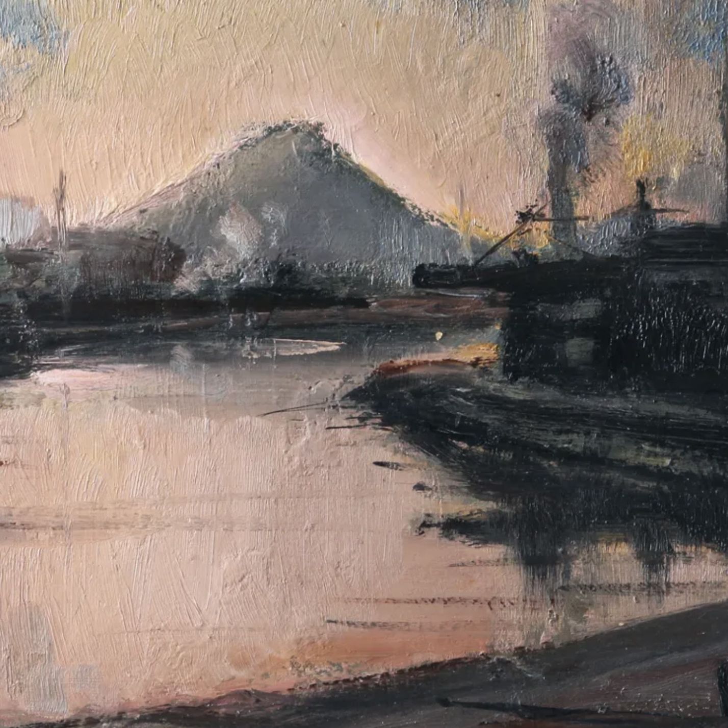 Pierre Paulus, huile sur toile