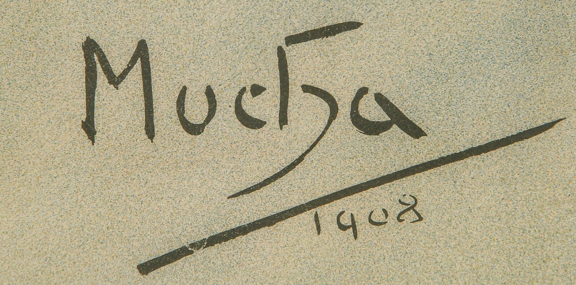 Signature de Alphonse Mucha