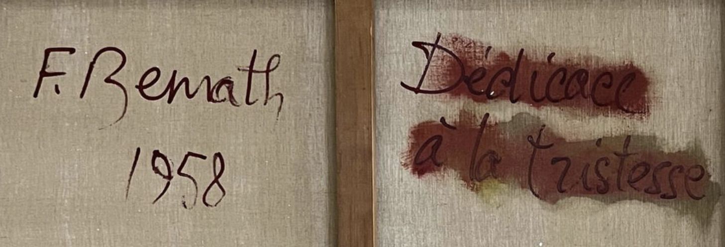 Signature de Frédéric Benrath