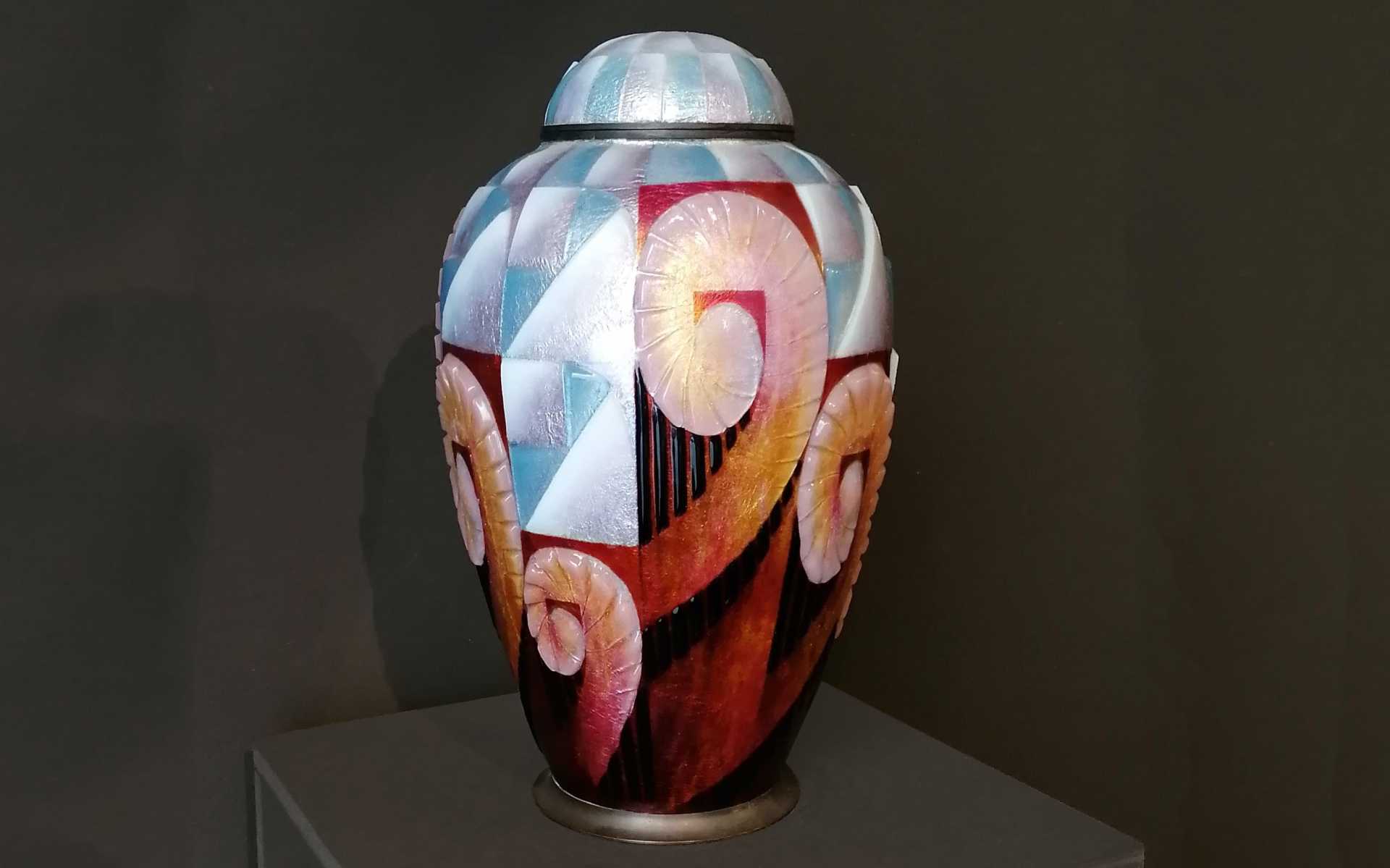 Camille Fauré, vase en émail