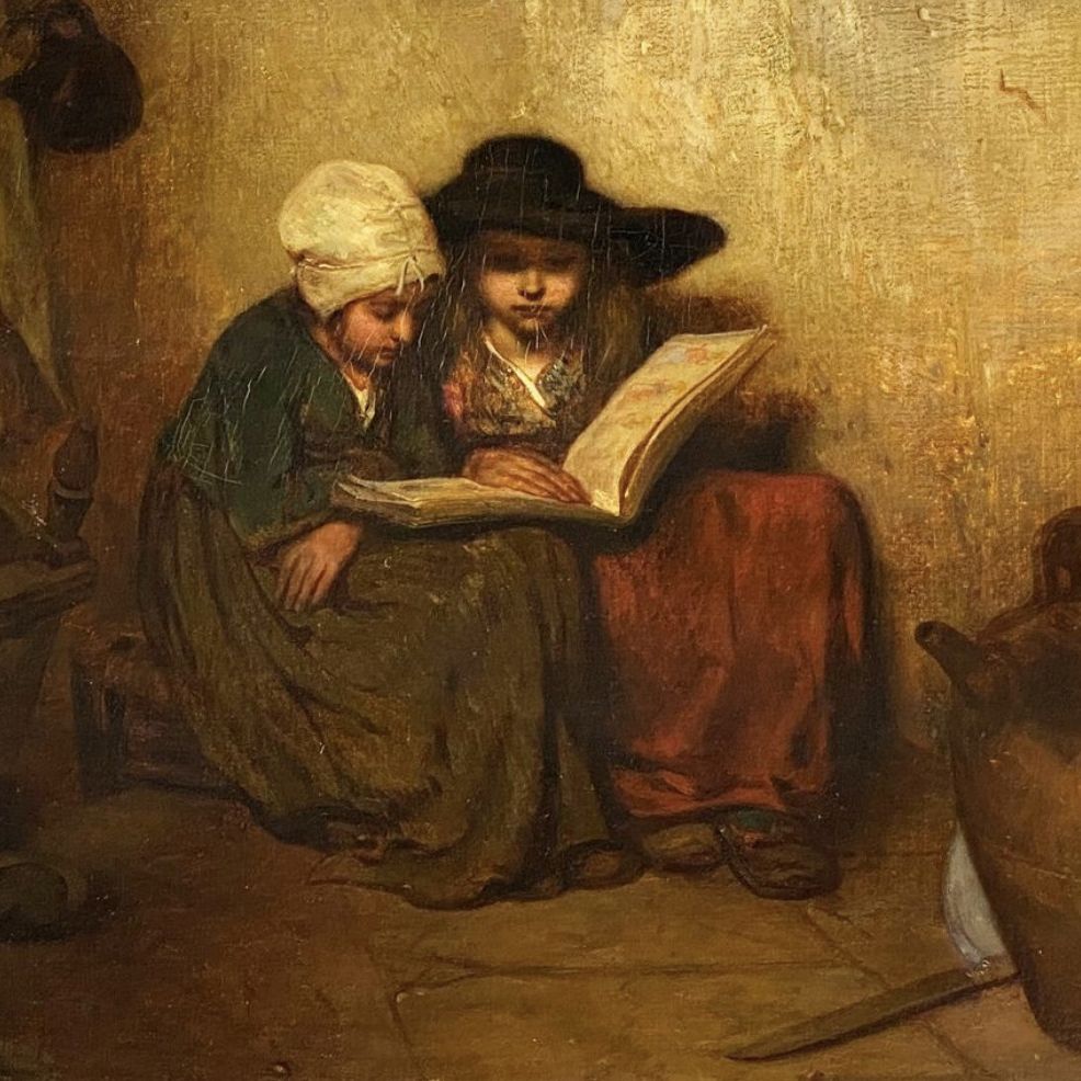 Alexandre Gabriel Decamps, huile sur toile
