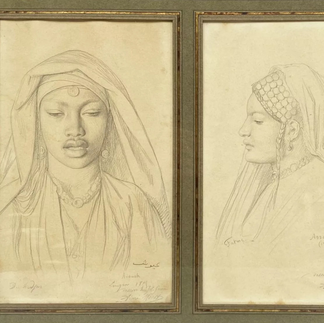 Jean-L&eacute;on Gérôme, dessin