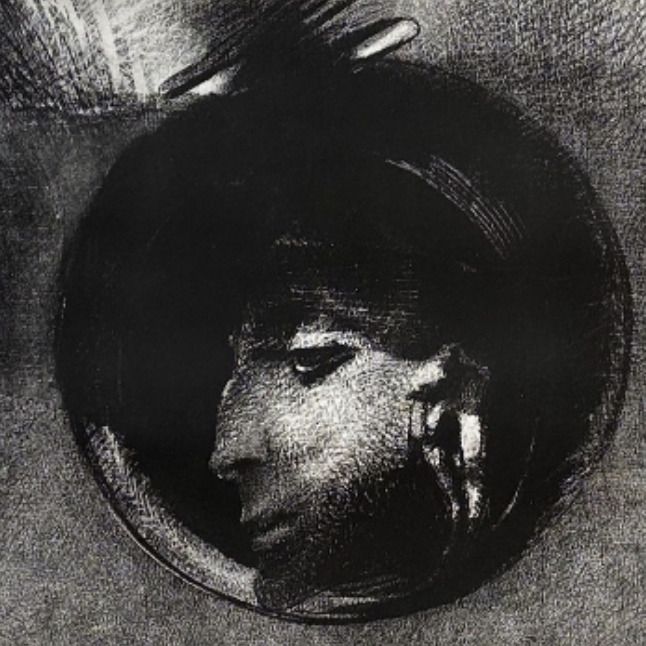 Odilon Redon, lithographie