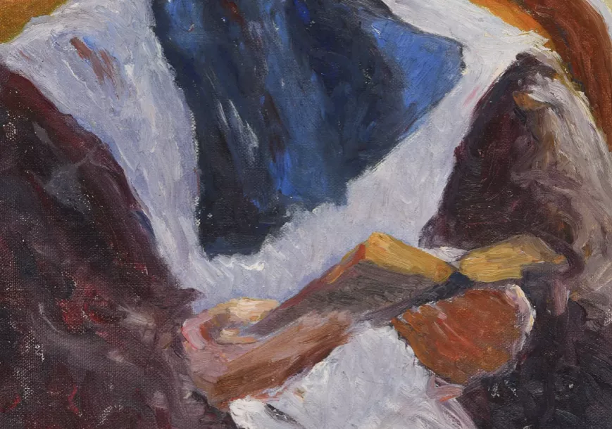 Sydney Thompson, huile sur toile