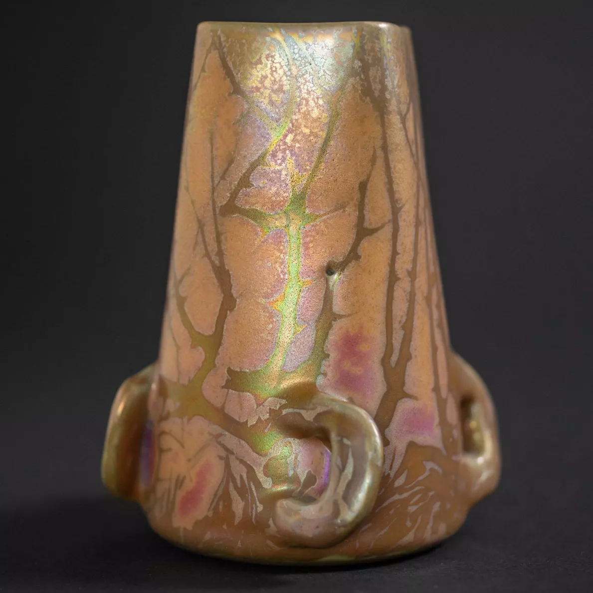 Massier & Levy, vase art d&eacute;co
