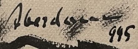 Signature d'Alfred Aberdam