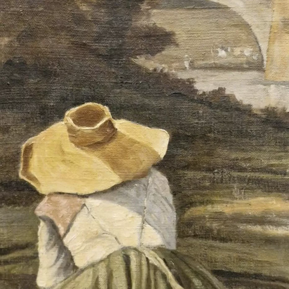 Paul Guigou, huile sur toile