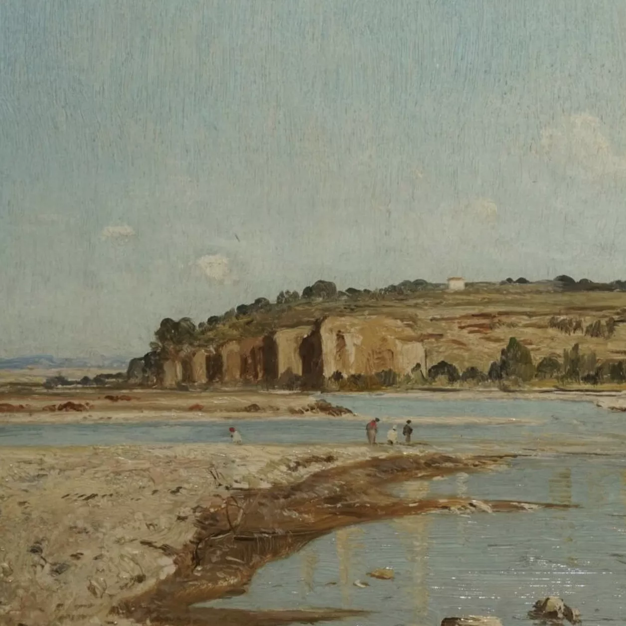 Paul Guigou, huile sur toile