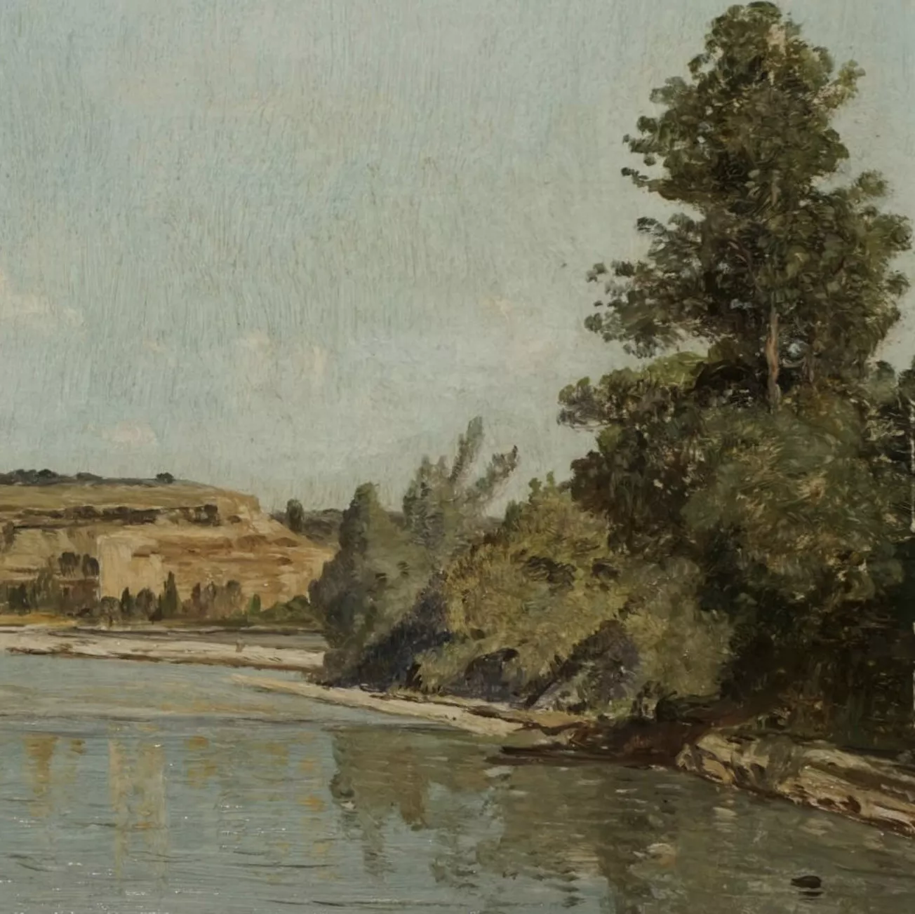 Paul Guigou, huile sur toile