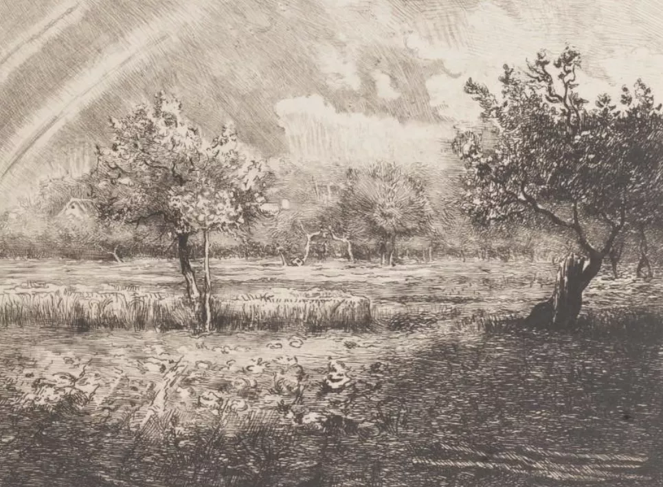 Jean-Fran&ccedil;ois Millet, gravure