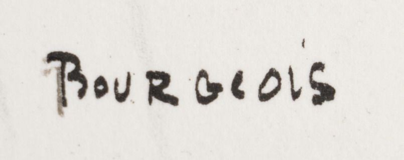 Signature de Louise Bourgeois