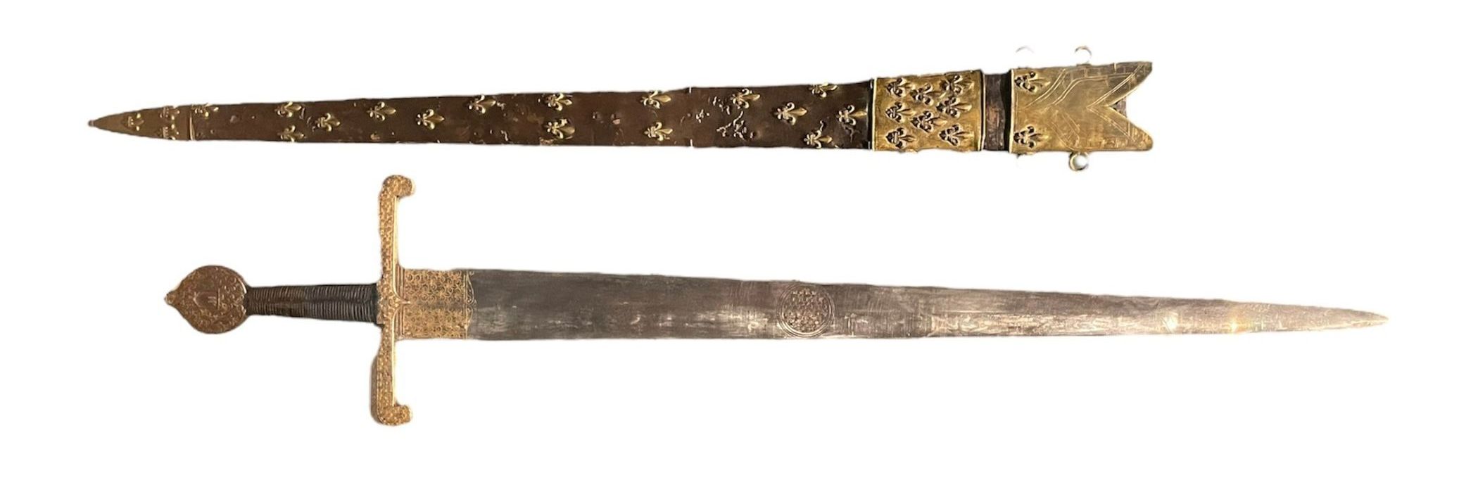 Épée d'un connétable français, modèle XV