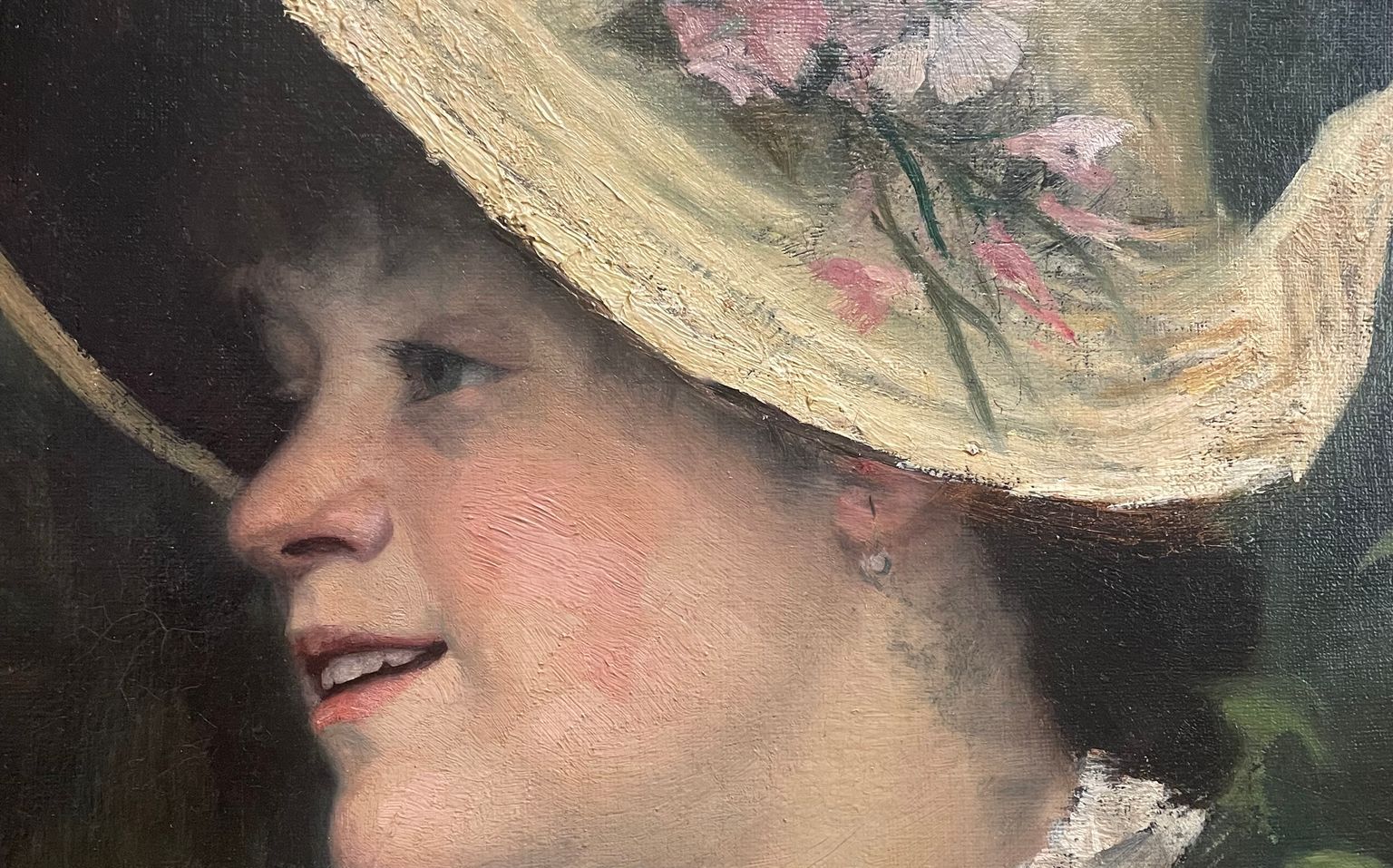 Maria Bashkirtseff, huile sur toile