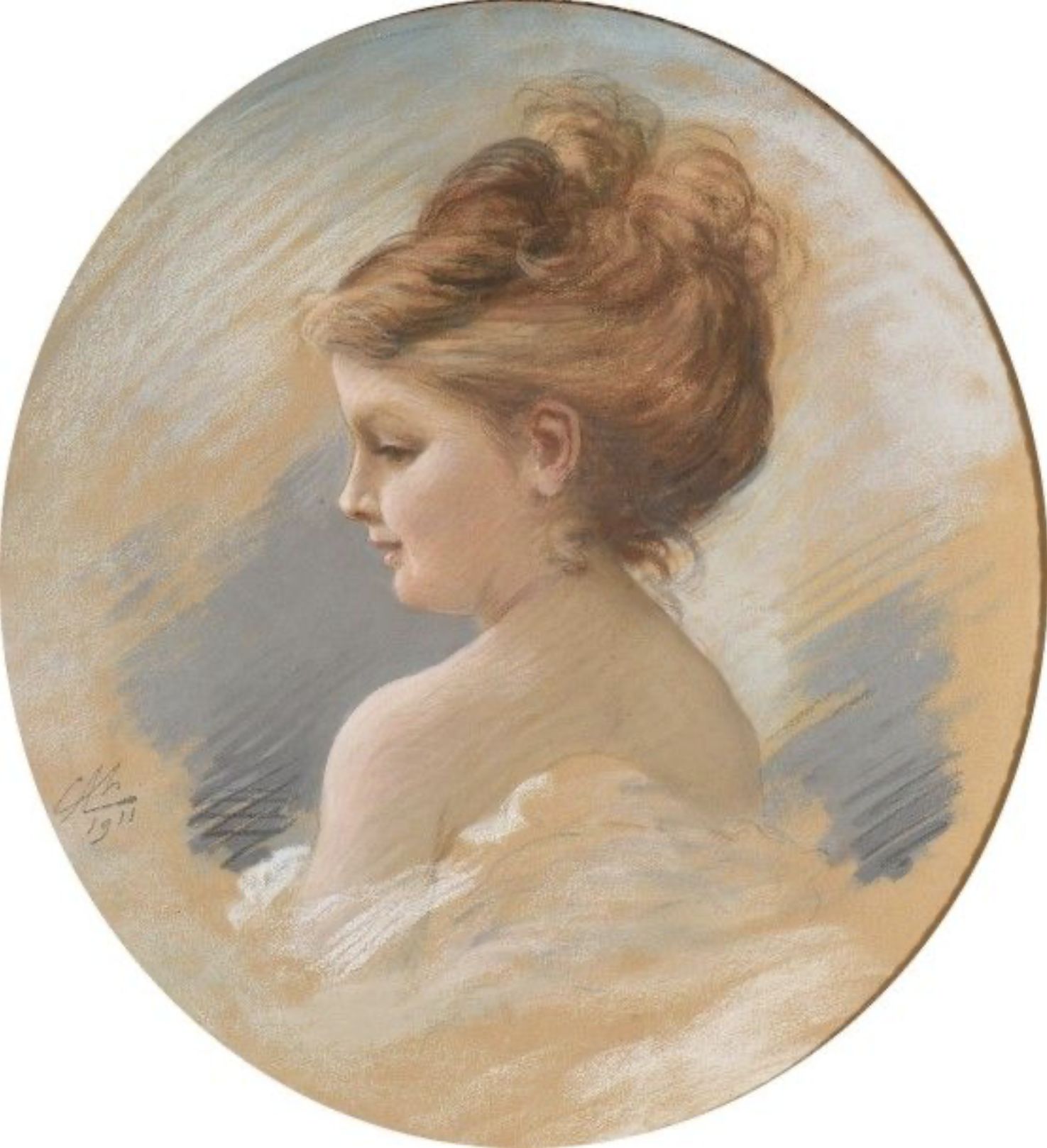 Charles Angrand, pastel sur papier