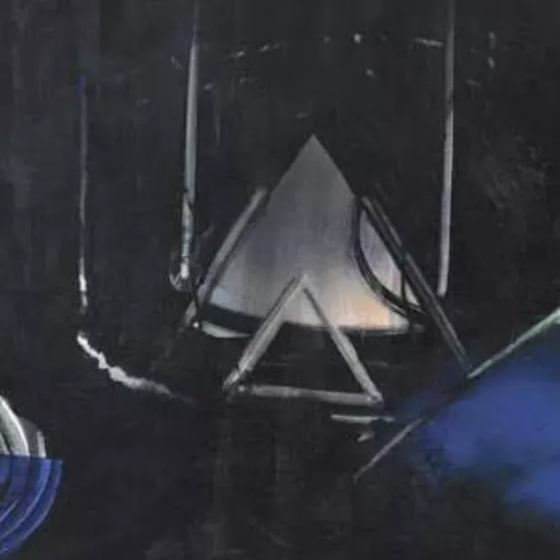 René Duvillier, huile sur toile