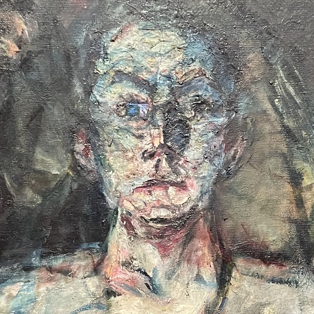 Schwarz Walbeeg, huile sur toile, détail