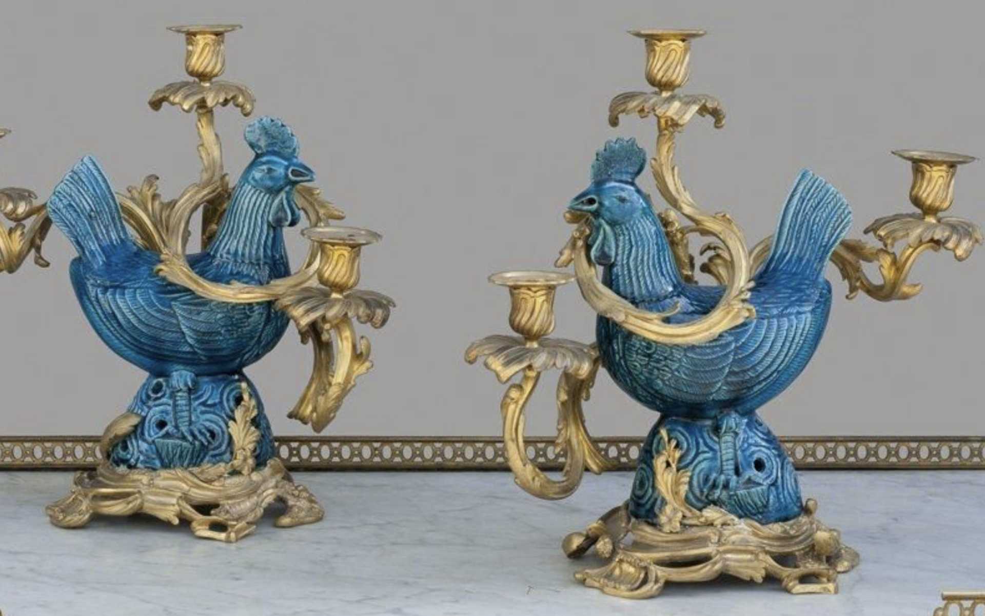 Candélabres style Louis XV