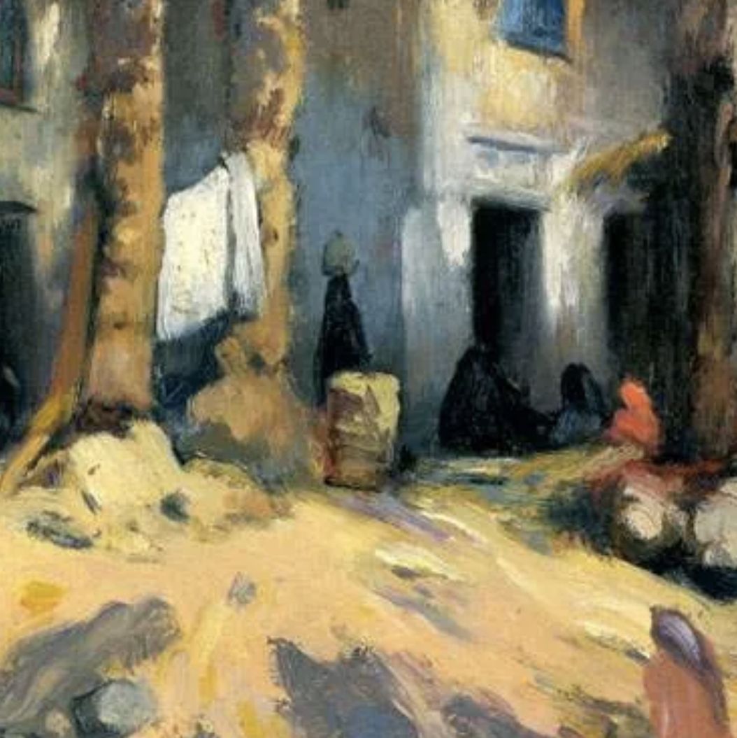 Jacques Majorelle, huile sur toile