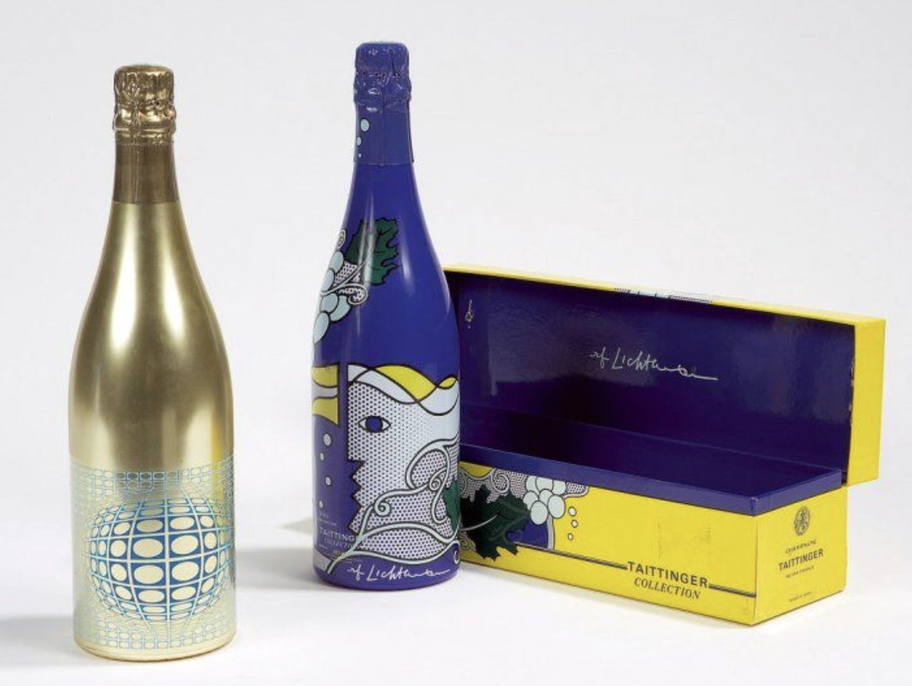 Lichtenstein X Tattinger, collaboration artistique