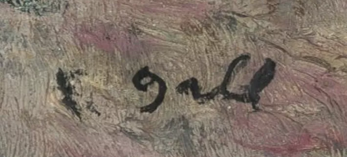 Signature de Fran&ccedil;ois Gall