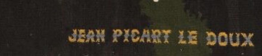 Signature de Jean Picart Le Doux