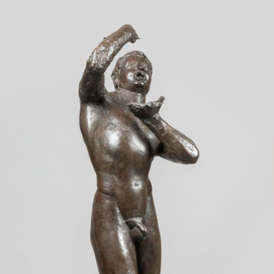 Joseph Antoine Bernard, bronze à patine brune