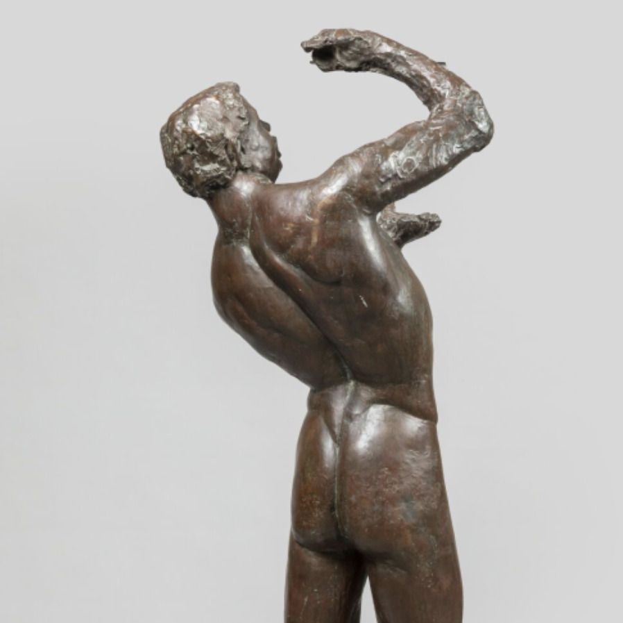 Joseph Antoine Bernard, bronze à patine brune