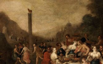 Frans II Francken, huile sur panneau