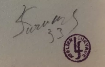 Signature de L&eacute;opold Survage