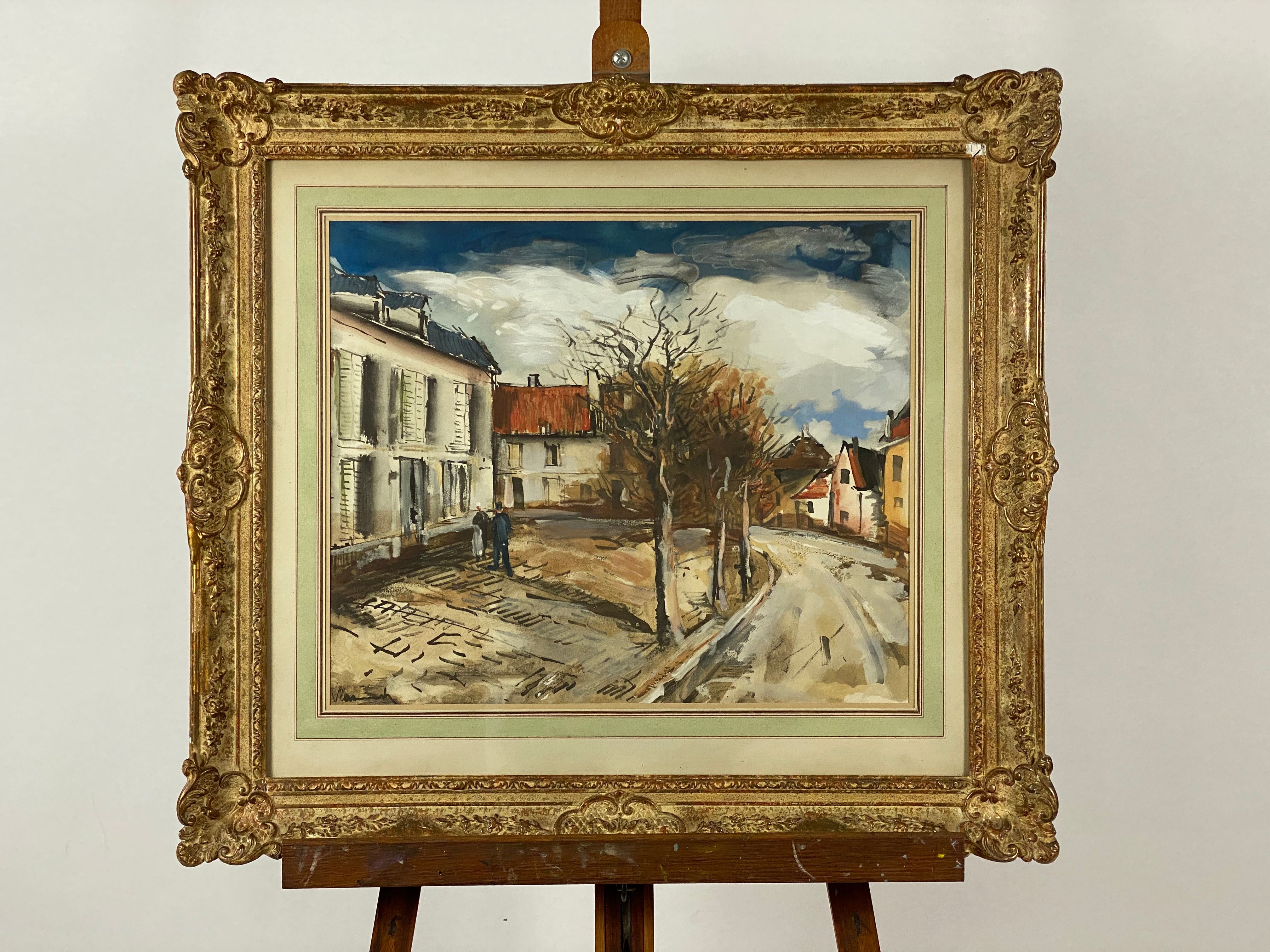 Vlaminck, huile sur toile