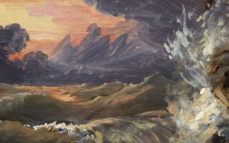 Baron Gerard, huile sur toile
