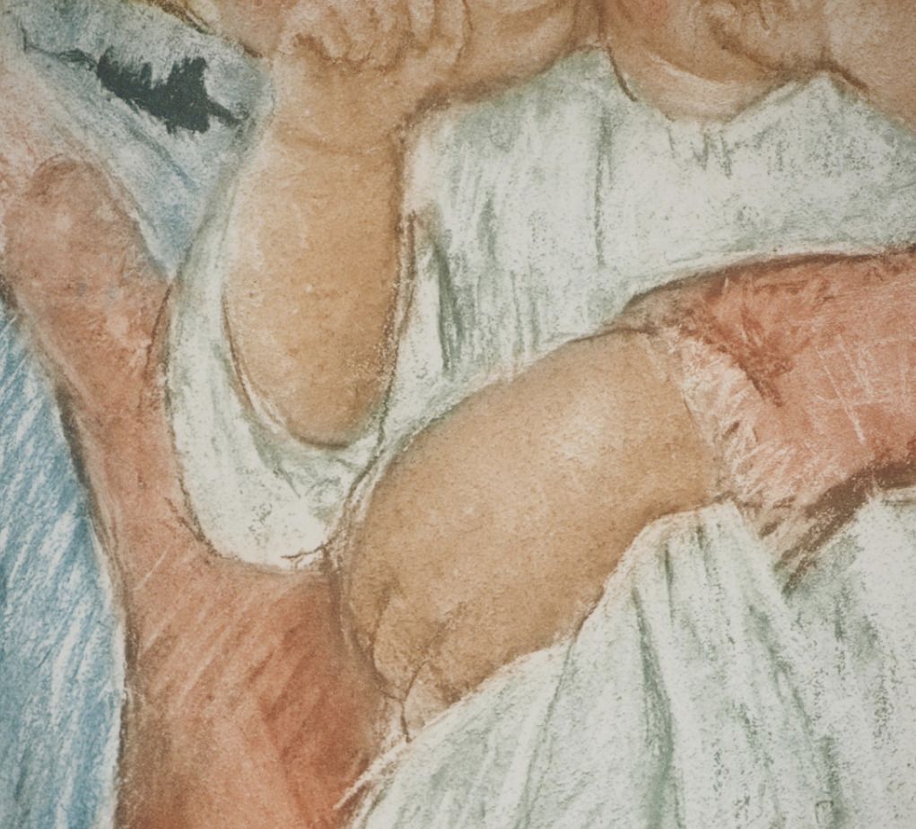 Mary Cassatt, pastel