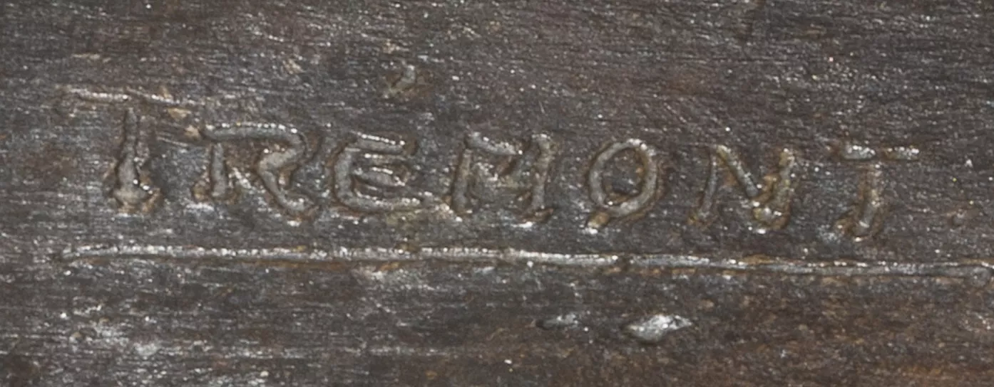 Signature de Auguste Tr&eacute;mont