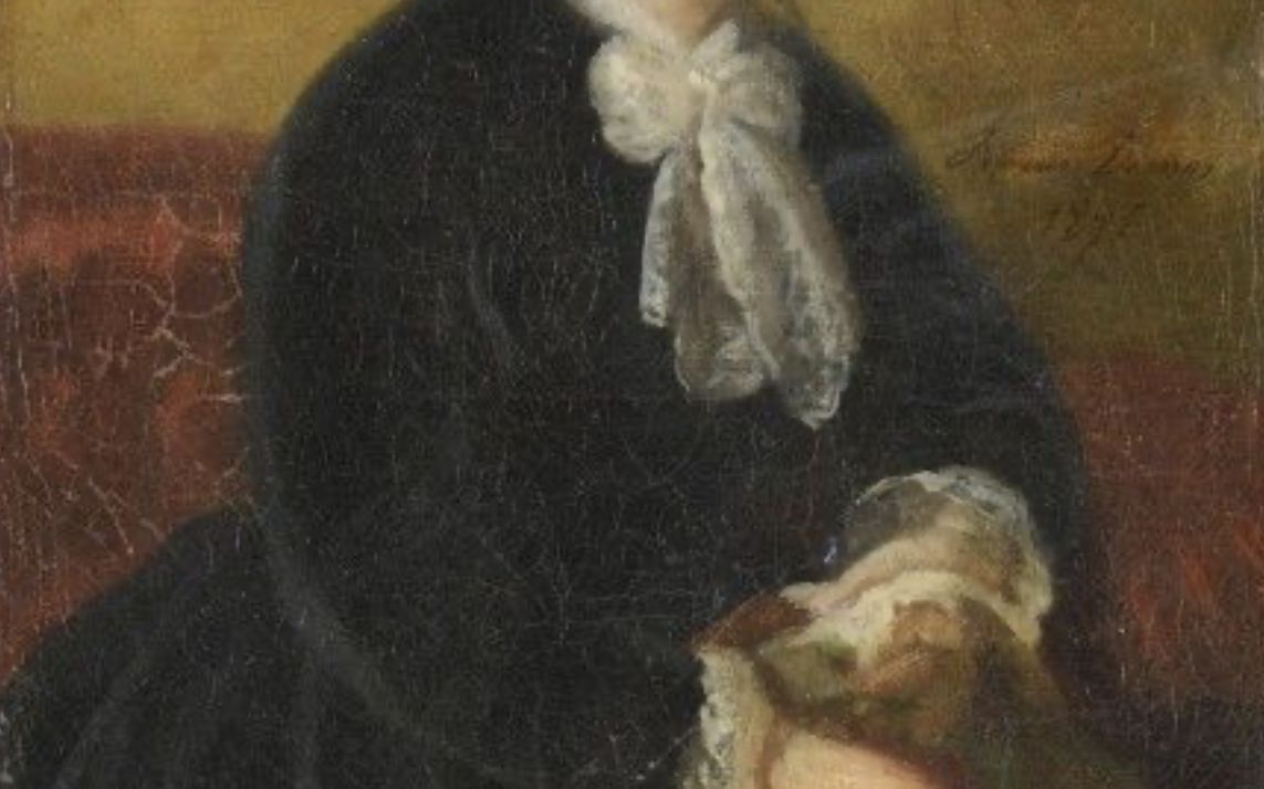 Louise Desnos, huile sur toile