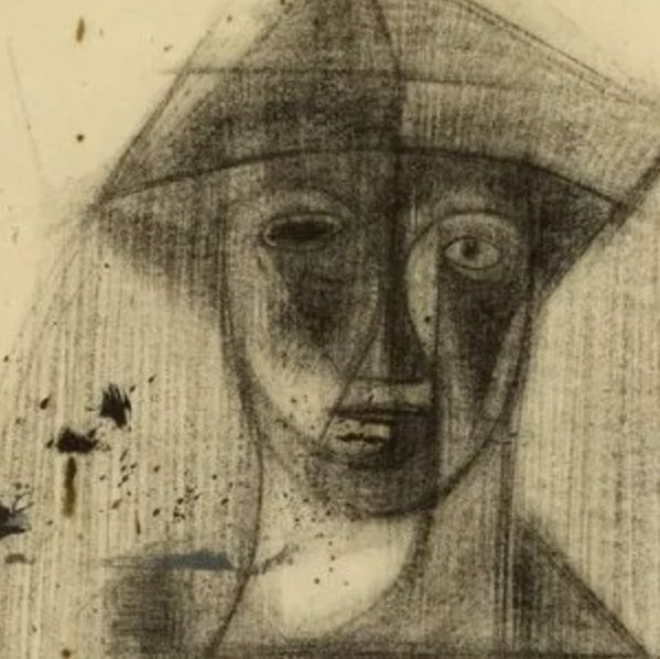Sam Szafran, fusain