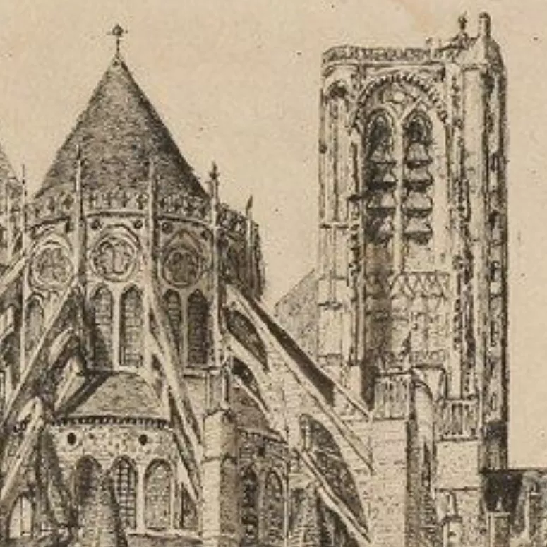 Marcel Bascoulard, dessin &agrave; l'encre