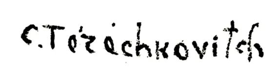 Signature de Terechkovitch