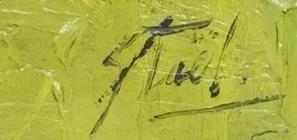Signature de Nicolas de Sta&euml;l
