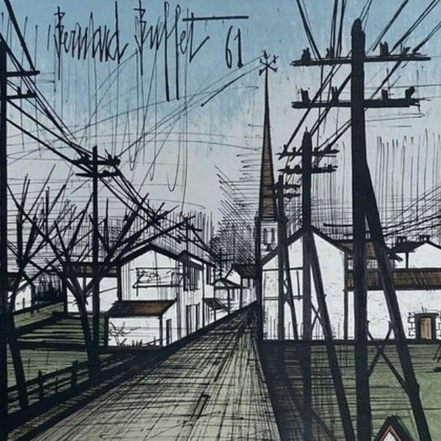 Bernard Buffet, lithographie