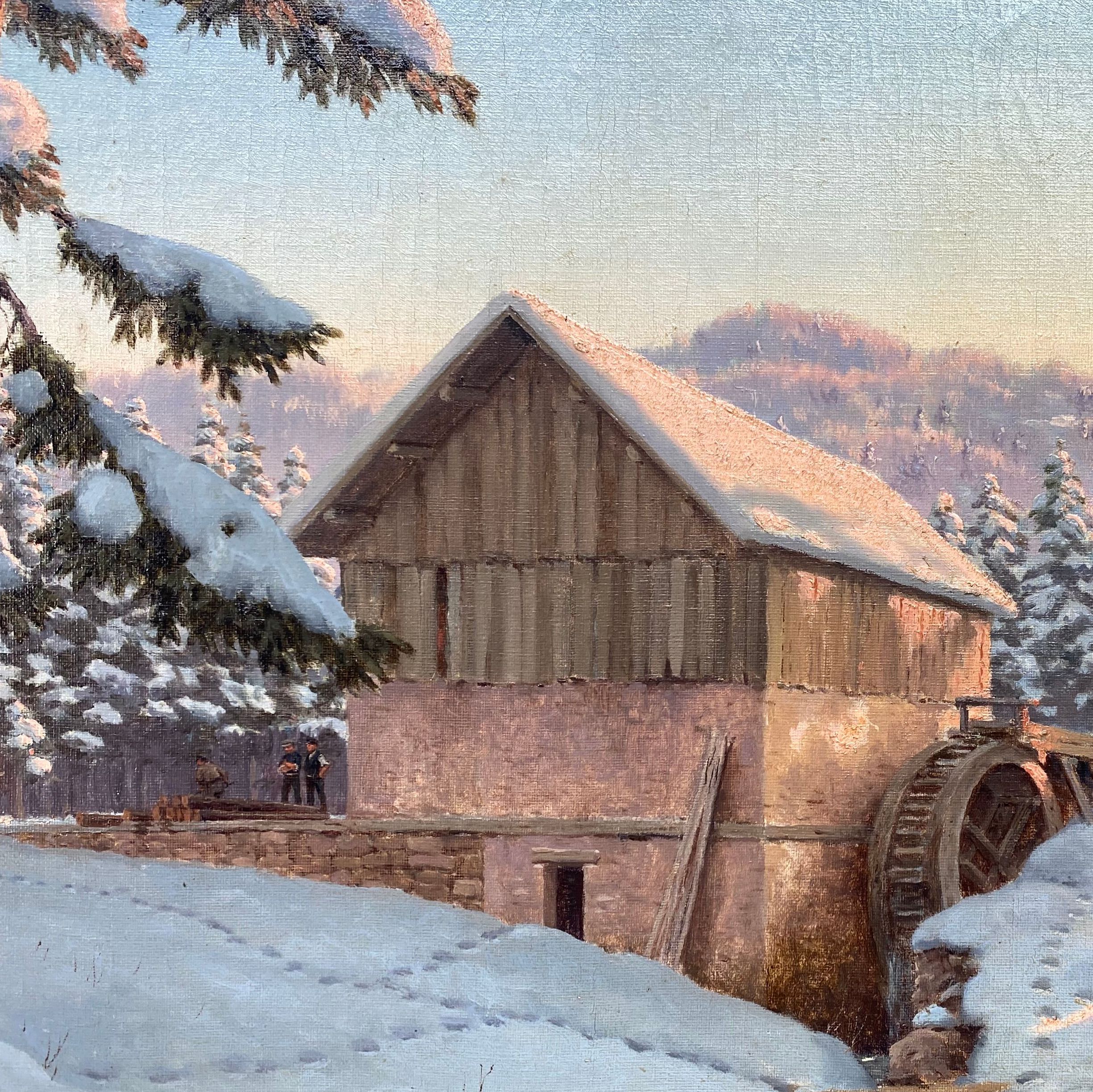 Bessonov, huile sur toile
