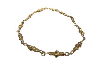 Jean Mahie, collier en or jaune et diamants