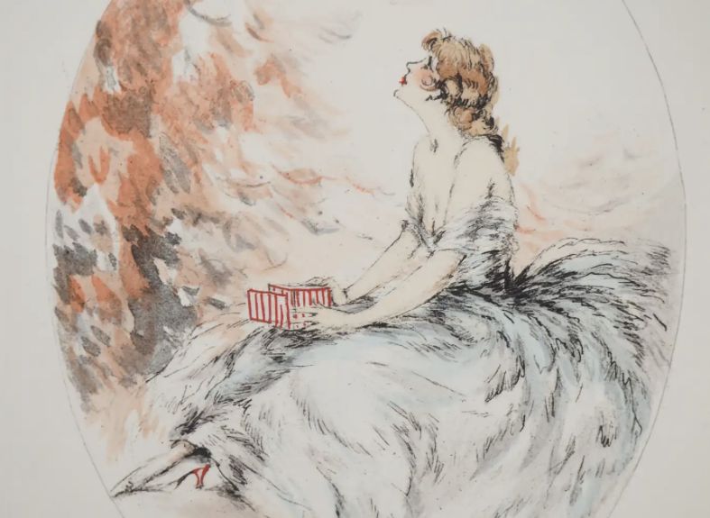 Louis Icart, eau forte