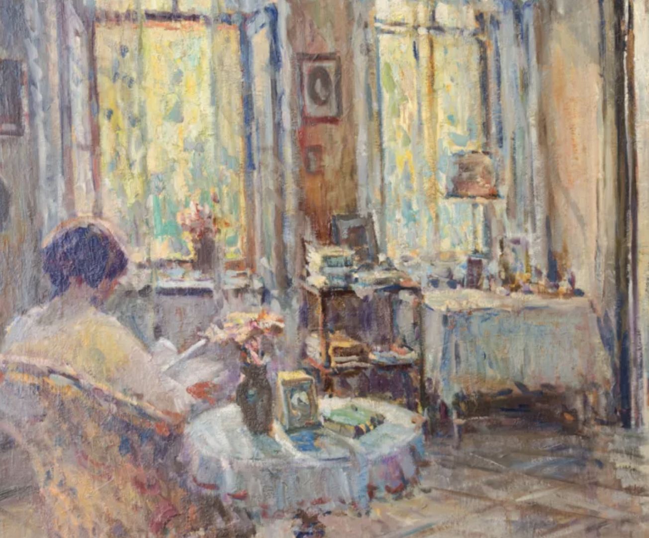 Serguei Vinogradov, huile sur toile