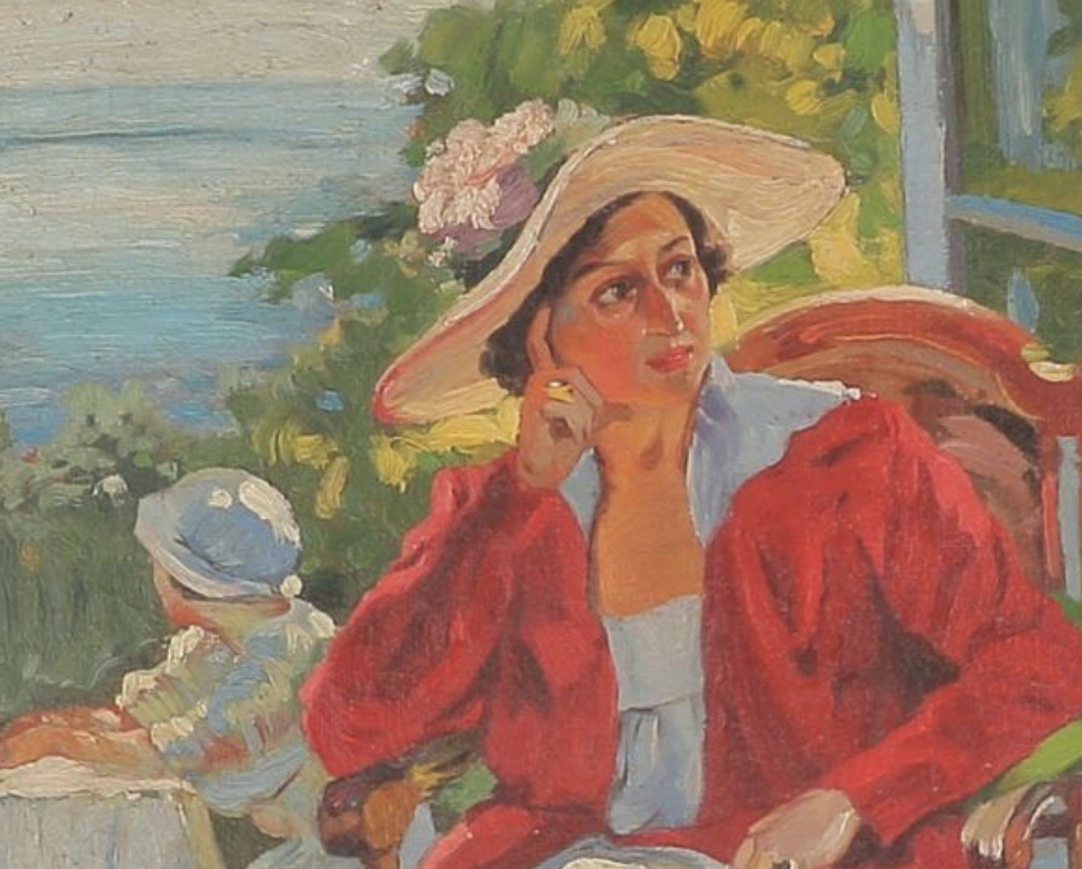 Serguei Vinogradov, huile sur toile