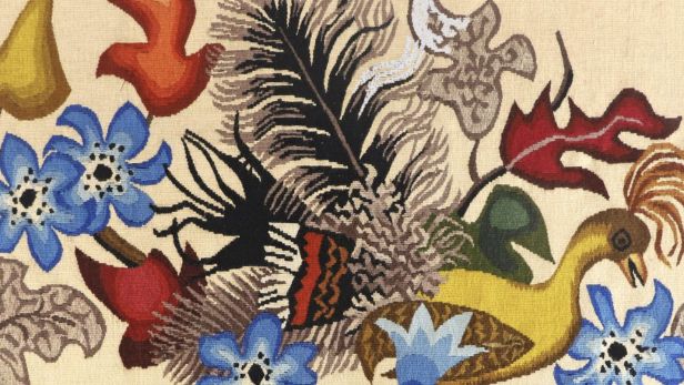 d’après un carton de DOM ROBERT (1907-1997, Guy de CHAUNAC-LANZAC, tapisserie