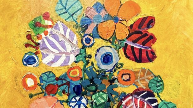 Paul AIZPIRI (1919-2016), nature morte de fleurs, Huile sur toile