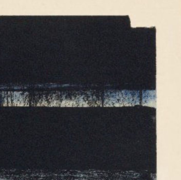 Soulages, lithographie