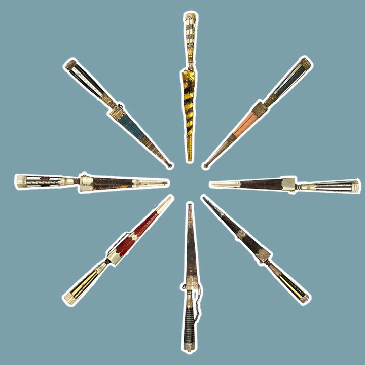 Ensemble de stylets corses vendus aux enchères